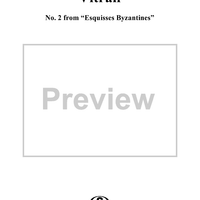 Vitrail, No. 2 from "Esquisses Byzantines"