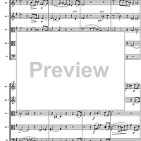 String Quintet G Major Op.33 - Score