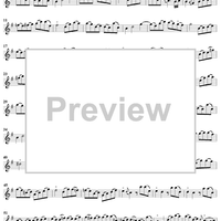 Deuxième Recréation de Musique, Op. 8 - Violin 1 or Flute 1