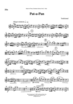Pat-a-Pan - Part 2 Viola