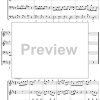 Quartet in D major - Full Score