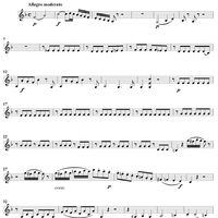 String Quartet No. 23 in F Major, K590 - Violin 2