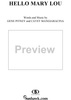 Hello Mary Lou