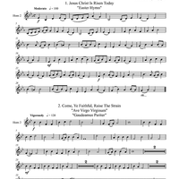 Five Easter Trios - Horn 2