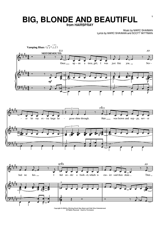 Big, Blonde And Beautiful