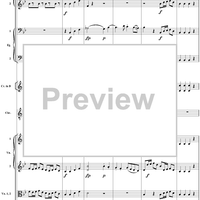 "Manches Übel will zuweilen", No. 8 from "Die Schuldigkeit des ersten Gebotes", K35 - Full Score