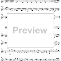 Violin Duet No. 7 in B-flat Major from "Twelve Easy Duets", Op. 10 - Violin 2