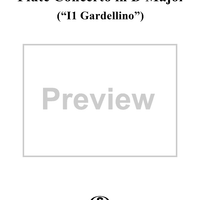 Flute Concerto in D major ("Il Gardellino") RV428 - Movt. 3, Allegro -  Op. 10, No. 3