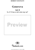 Genoveva, Op. 81, Act 4, No. 19: "O lass es ruh'n dein Aug'auf" - Score