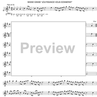 30 Dances from Thoinot Arbeaus Dancing School - Basse Dance