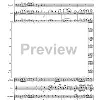 Aria - Duet from Cantata No. 78 - Score
