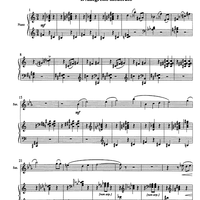 Divertissement - Score