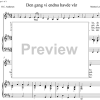 Den gang vi endnu hvade vaar