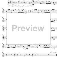 Air No. 2: Beautiful Kitty - Violin 1