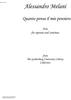 Quanto pesa il mio pensiero