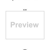 "Ma, che vi fece", recitative and "Sperai vicino il lido", aria, K368 - Full Score