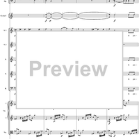 "Si-i pur sempre benigno", No. 4 from "Davidde Penitente", K469 - Full Score