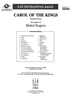 Carol of the Kings - Score Cover
