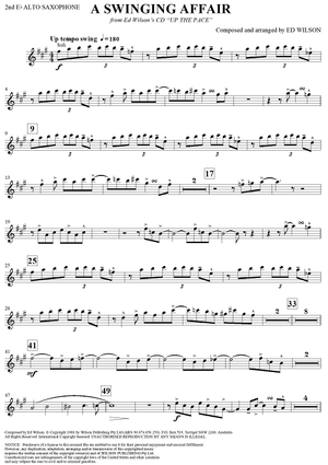 A Swinging Affair - Alto Saxophone 2