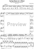 Norwegian Folksongs and Dances Op.17 No.3, Spring Dance in A minor
