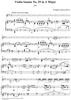 Violin Sonata No. 29 in A Major, K385e - Full Score
