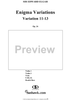 Enigma Variations, Op. 36: Nos. 11-13