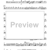 Quintet in the Key of Flexible (TWV 44:11) - Cello 1 (for Viola 2)