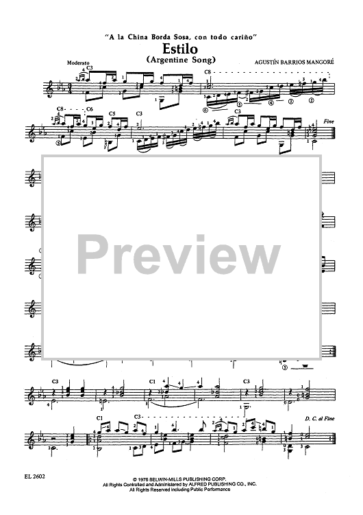 Estilo (Argentine Song)