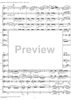 String Octet, Op. 20, Movement 1 - Score