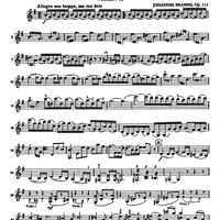 Quintet No. 2 - Op. 111 - Violin 2