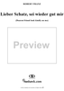 Six Songs, op. 26, no. 2: Dearest Friend Look Kindly On Me  (Lieber Schatz, sei wieder gut mir)