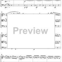 String Trio No. 3 in D Major  Op. 9, No. 2 - Score