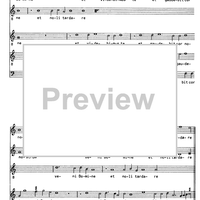 Veni Domine - Veni ad liberandum - Score