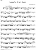 Sonata No. 20 in A Major - Flute