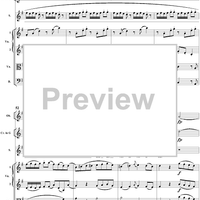 "Voi avete un cor fedele", aria, K217 - Full Score