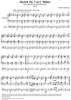 Sketches for the Pedal Piano, No. 1 in C Minor