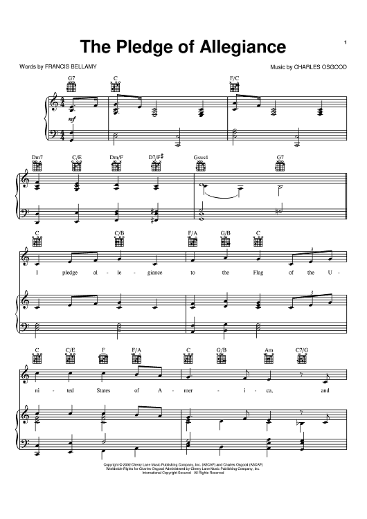 The Pledge Of Allegiance