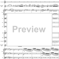 Clarinet Concerto in A Major, K622 - Movement 3 - Full Score