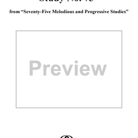 Study No. 73 in A Major