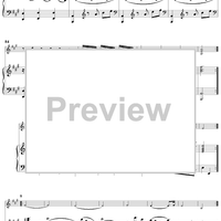 Violin Sonata in A Major, K61 - Piano Score