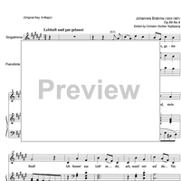 Vergebliches Ständchen Op.84 No. 4