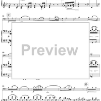 Cello Sonata No.1 in B-flat major Op.45 - Score