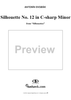 Silhouette No. 12 in C-sharp Minor from "Silhouettes", Op. 8