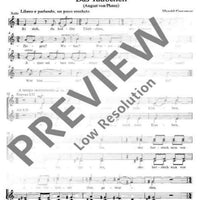 Drei Anakreon-Chöre - Choral Score
