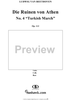 Turkish March, No. 4 from "Die Ruinen von Athen", Op. 113 - Full Score
