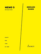 Memo 5 - Piano Score