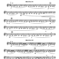 Three Pieces by Pierre Attaignant - Clarinet 3