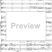 "Se il labbro più non dice", No. 8 from "Ascanio in Alba", Act 1, K111 - Full Score