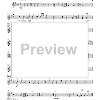 Merry Celli - Four Carols for Cello Quartet or Choir (with optional Bass) - Cello 1