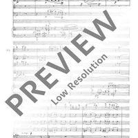 For Piano and Winds - Score